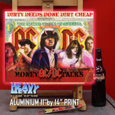 AC/DC Canvas Art by Chris Tutty - Rock Band Portrait Australian Legends